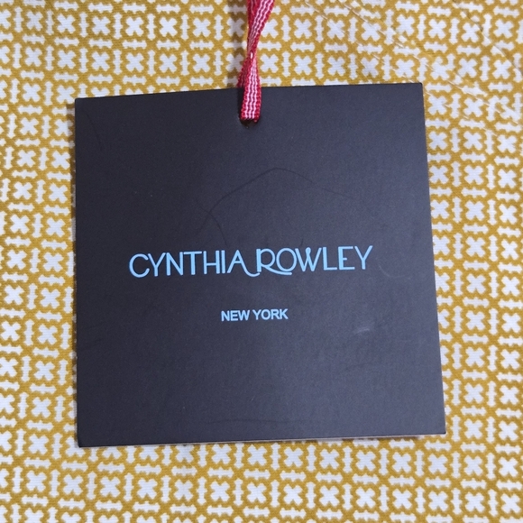 Cynthia Rowley Womens Preppy Clover Geo Print Pull On Capri Crop Pants Size 10 - Picture 6 of 9